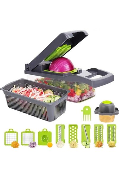 OEM Fruit and Vegetable Grater, 16 Pieces, Protective Handle