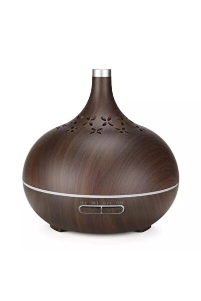 OEM Umidificator cu ultrasunete / difuzor de arome, 400 ml, alimentat de la rețea, stejar închis