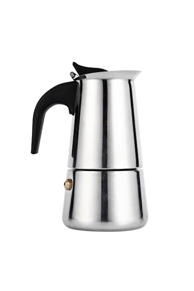 Bizaical Cafetieră, Bizaical, Oțel inoxidabil / Plastic, 100 ml, 6,3 x 8 x 15 cm, Argintiu