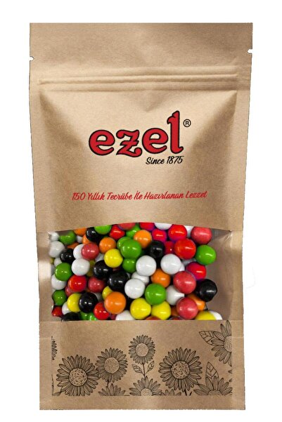 EZEL Kuruyemiş Renkli Çikolatalı Leblebi 500gr - Zipli Ambalaj