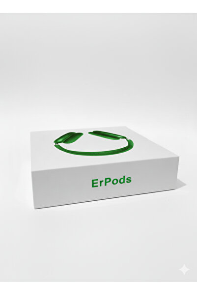 Airpods max Wireless over-ear headphones (EirPods Max) | Smart charging case | Clear surround sound. Green color.