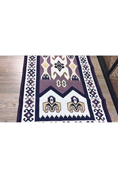 OEM Traditional double-sided rug, size 60 x 120 cm, purple H&H 401