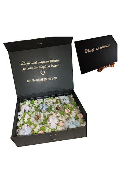 OEM Cutie premium pentru cereri în căsătorie pentru nași, placă acrilică pers...