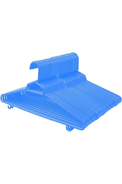 Ethic Solutions ٣٦ قطعة من شماعات الملابس البلاستيكية الدائرية مقاس ١٧ بوصة (...