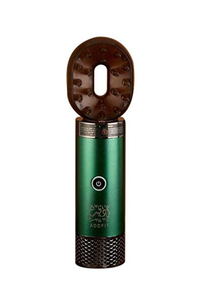 ADDFiT مجموعة مبخرة ومشط شعر كهربائي - أخضر 10×5×2 سم