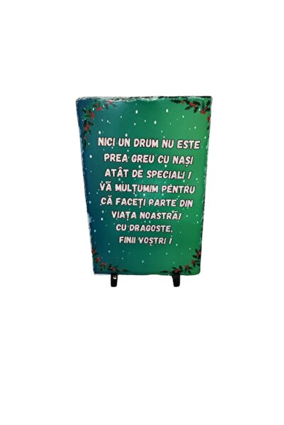 OEM Placă de ardezie — Nicio călătorie nu este prea dificilă cu nași atât de speciali