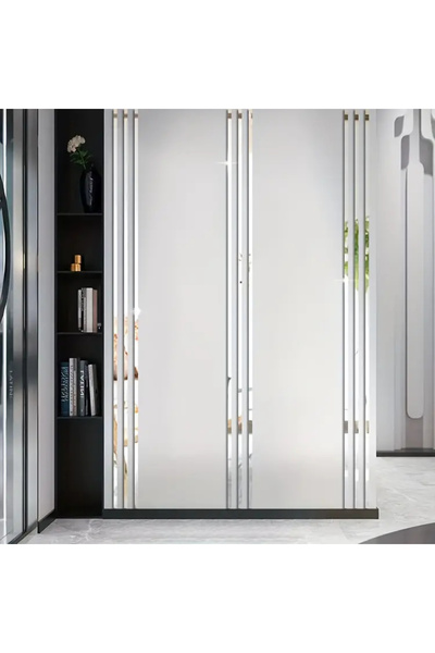 MaffStuff MaffStuff® Silver Self-Adhesive Decorative Tape 3x500cm – Waterproof Stainless Steel