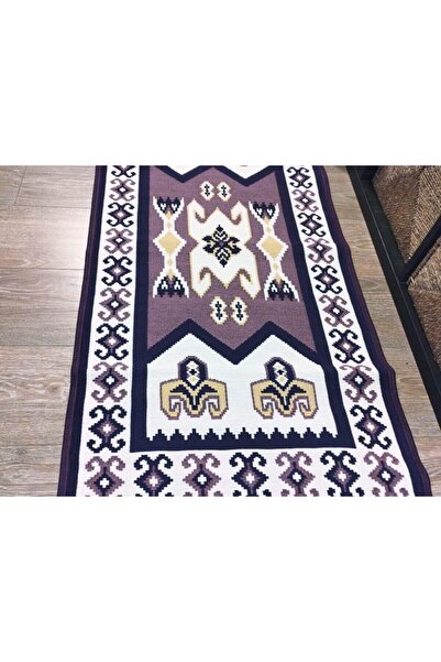 OEM Traditional double-sided rug, size 60 x 120 cm, purple H&H 401