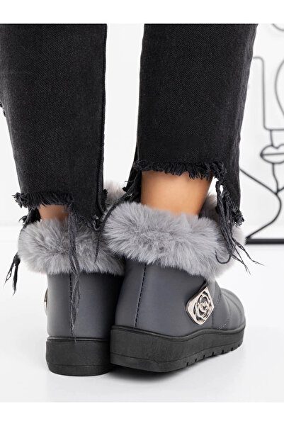 Costa Sol Women's Boots D15 Grey