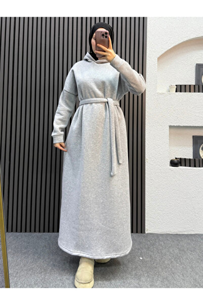 ENSA TESETTUR Φόρεμα Lale Sweat-Γκρι