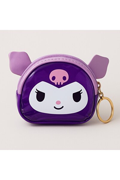 SeaBubbles Kuromi Children's Wallet Keychain Standard Purple