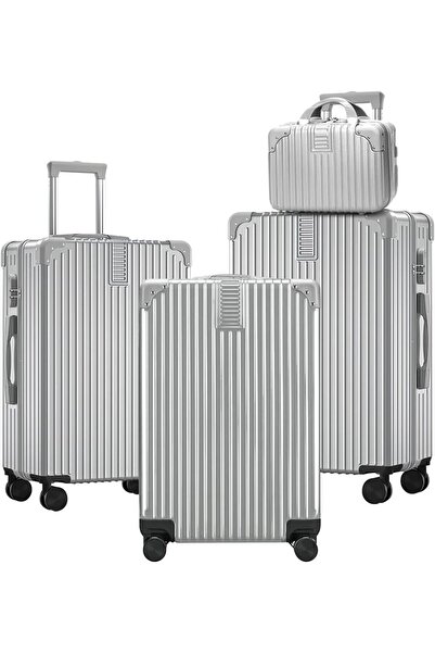 TRASSLE Luggage Sets, Expandable Hardshell Luggage, 4-piece (14/20/24/28)" Suitcase Sets