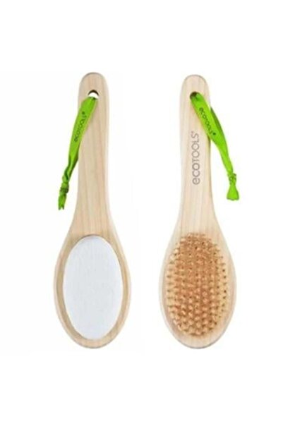 Ecotools فرشاة القدم وحجر الخفاف لتقشير الجلد الميت