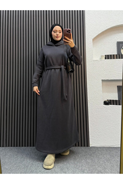 ENSA TESETTUR Φόρεμα Lale Sweat-Ανθρακί