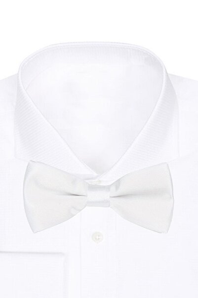 hapshoe White Adjustable Satin Baby and Children's Bow Tie