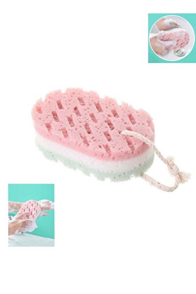 Arabest إسفنجة استحمام رغوية، فرشاة للجسم، قطعة واحدة، إسفنجة استحمام رغوية ث...
