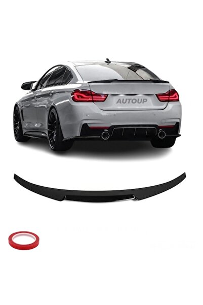 AutoUp Eleron portbagaj stil M pentru BMW Seria 4 F36 Gran Coupe 2013-2021 - Negru lucios
