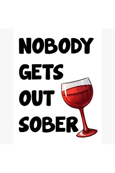 StarGift.ro Poster Nobody gets out sober