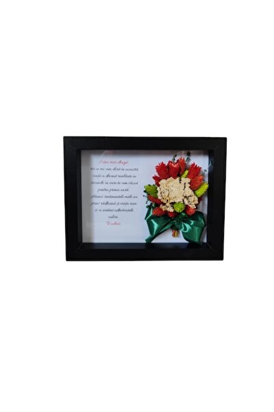 OEM Ramă cu flori uscate și criogenizate pentru draga mea soție