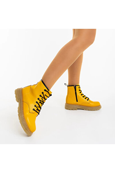 Costa Sol Women's Boots D05 Yellow