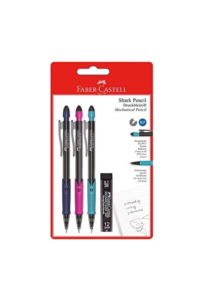 Faber Castel Faber-Castell Shark Mechanical Pencil 0.7mm + Leads Set
