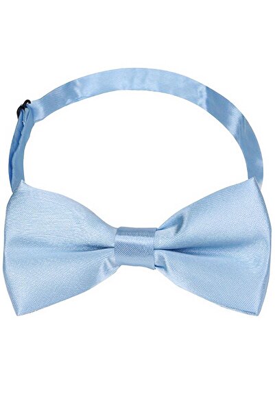 hapshoe Blue Adjustable Satin Baby and Child Bow Tie