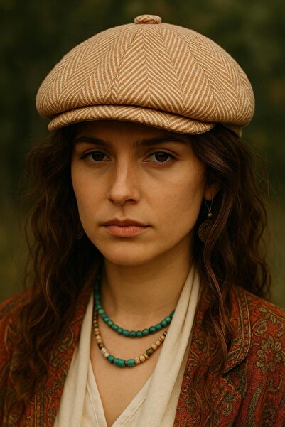 kuru Erkek İngiliz Tarzı Kasket(Soğuk Havalara Stil Kat: Vintage Kasketler)