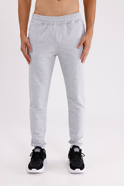 Rowinger Melange Textured Elastic Waist Side Pockets Single Back Pocket Skinn...