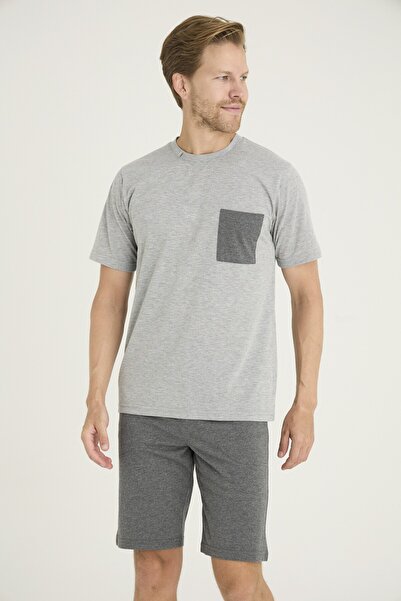 KLY Men's 6-Piece Tracksuit Pajama Shorts Set Dowry Set 5046