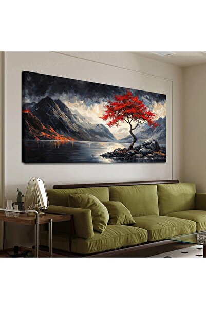 Emoda home Trove لوحة فنية جدارية من القماش باللونين الأبيض والأسود، مقاس 60×...