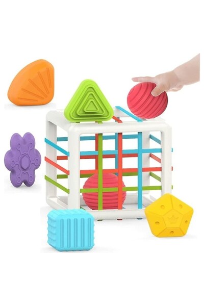 Birlik Oyuncak Elastic Bultak Cube - 11 Pieces Educational Toy