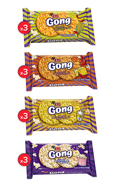 Eti Gong Paketi (12 Adet)