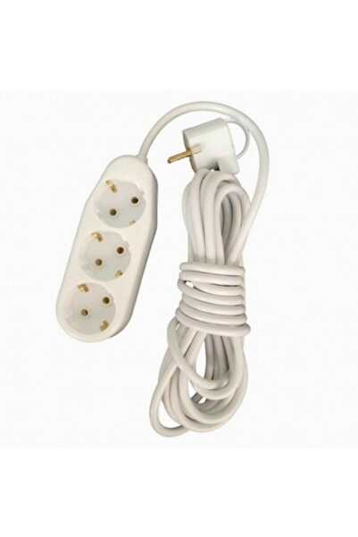 ElectroAZ Extension Cord 5m Ceramic 3 Sockets Protection
