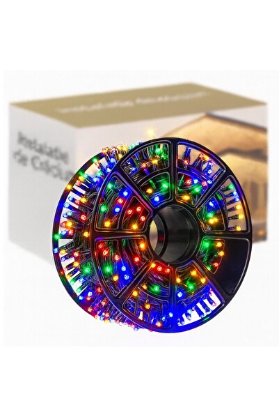 SFAIRY LED installation 100m, 480 large diamond-type LEDs, IP44, 8 lighting modes, multicolor