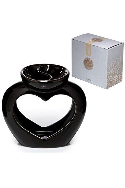 OEM Ceramic Heart-Shaped Essential Oil Diffuser Lamp - Aromatherapy & Home Decor