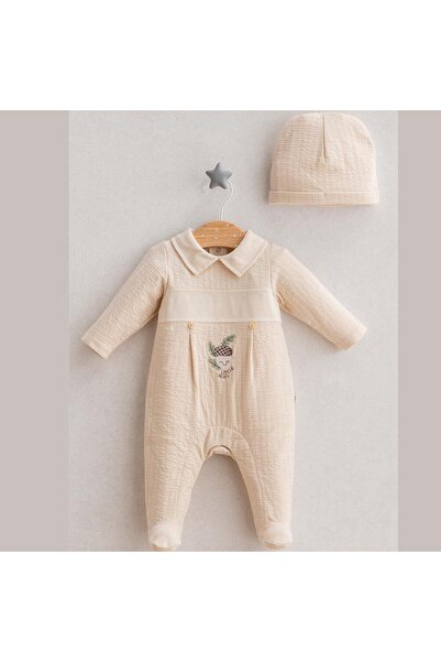 Tongs In the Woods Men's Hat Overalls Ecru