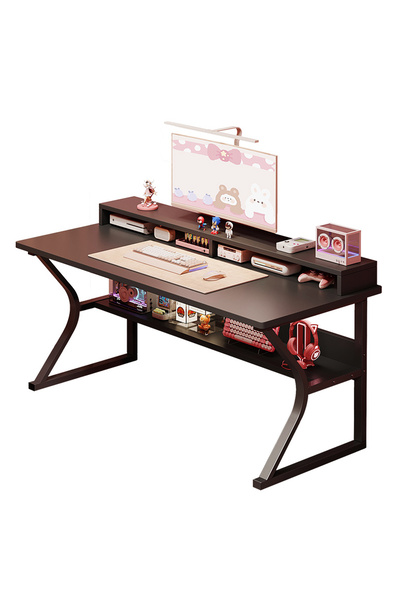Gogoya Gaming Table Computer Desk, Gaming Desk, Office Table with Storage Study Desk for Home Office Desk