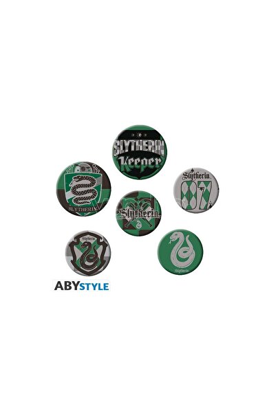ABYstyle HARRY POTTER - Badge Pack - Slytherin - Mix Rozet Seti BP0825