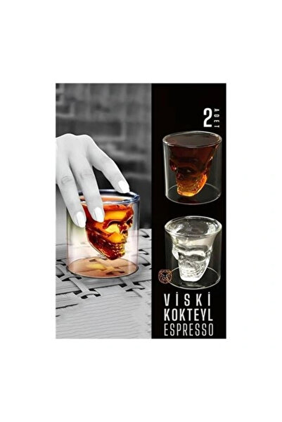 shopwave شوت باسترداكي ويسكي كوكتيل اسبريسو 2 قطعة