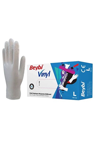MATMEL Examination Gloves Vinly Large 100 Pieces 4 Packs