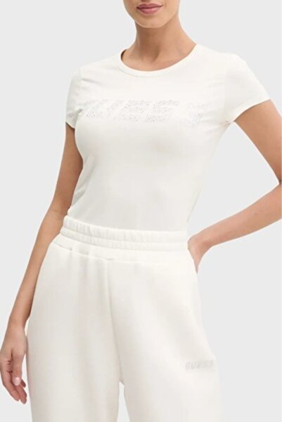 Guess New Kiara Women's Active Slim Fit T-Shirt