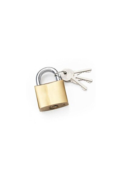 ZS DEMİR Yellow Padlock 25 mm