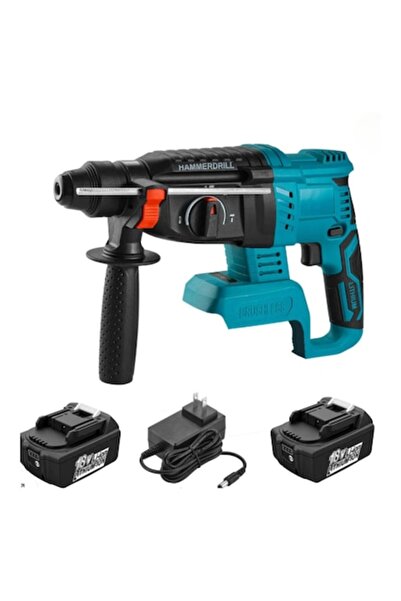 stuffix Rotary Hammer, 1000W, 2x 48V/6Ah Batteries, 3 Operating Modes