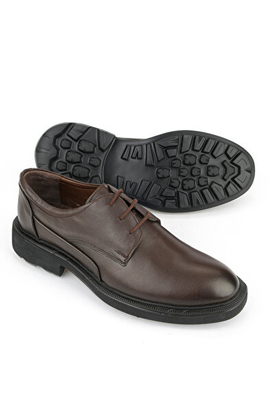 Ziya , Men's Genuine Leather Shoes 1531007Z4204 Brown