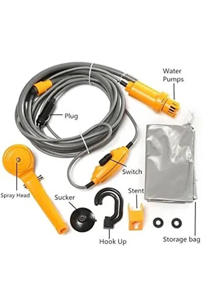 Denx Portable shower for car and travel, model DX3612, by Dinx