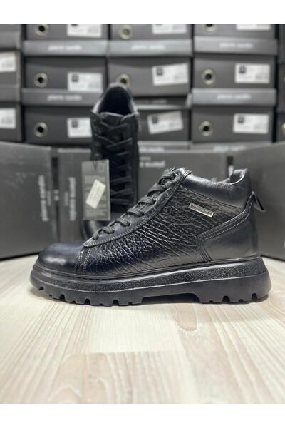 Pierre Cardin 1472501 SİYAH ERKEK DERİ BOT