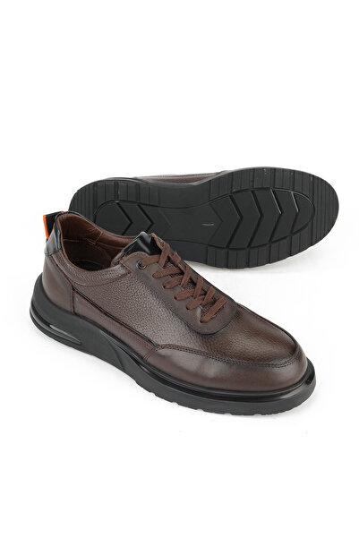 Ziya , Men's Genuine Leather Shoes 1531025Z2048 Brown