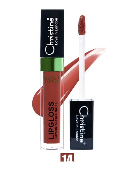 Christine Christine Matte Liquid Lipstick CH2025-14, 1+1 Free Offer