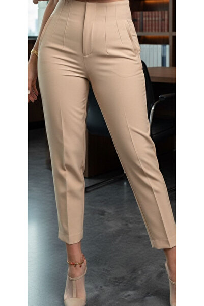 dml giyim Zr Model Transitional Stretch Fabric Crepe Pants