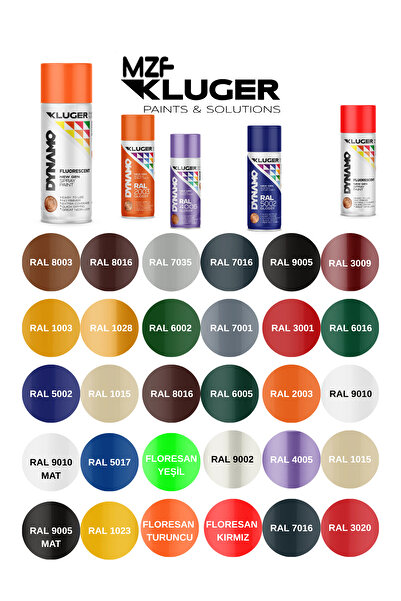 MZF Kluger Graffiti-Grafiti-Duvar-Beton-Ahşap-Plastik-Demir-Metal Sprey Boyam...